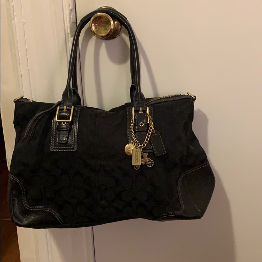 Black Coach Purse